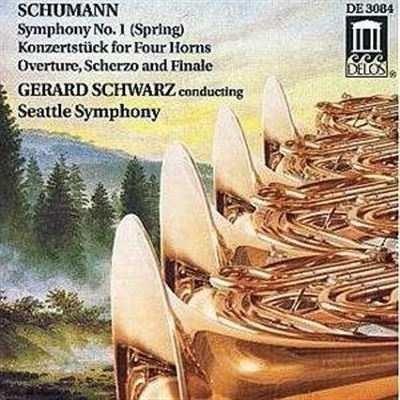 Sinfonia n.1 Op 38 Primavera in si - CD Audio di Robert Schumann,Gerard Schwarz,Seattle Symphony Orchestra