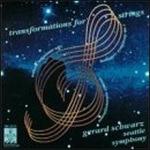 Transformations for Strings - Metamorphosen - CD Audio di Richard Strauss,Gerard Schwarz