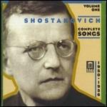Romanze complete vol.1 - CD Audio di Dmitri Shostakovich