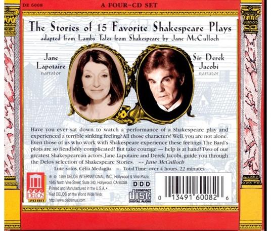 Shakespeare Stories - CD Audio - 2