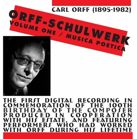 Schulwerk 1 - CD Audio di Carl Orff