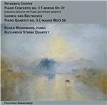 Concerto per pianoforte n.2 / Quartetto con pianoforte n.3 - CD Audio di Ludwig van Beethoven,Frederic Chopin,Roger Woodward