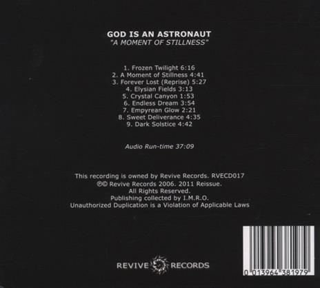 Moment of Stillness - CD Audio di God Is an Astronaut - 2