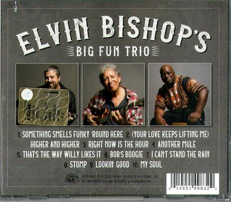 Something Smells Funky 'Round Here - CD Audio di Elvin Bishop,Big Fun Trio - 2