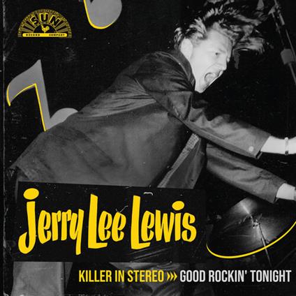Killer In Stereo: Good Rockin' Tonight (Milky Clear With Black Ice Splatter Vinyl) - Vinile LP di Jerry Lee Lewis