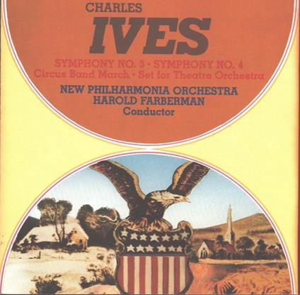 Symphony No.3 & No.4 - CD Audio di Charles Ives