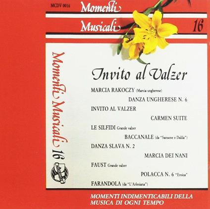 Momenti Musicali vol.16 Invito Al Valzer - CD Audio di Jean Bollanger