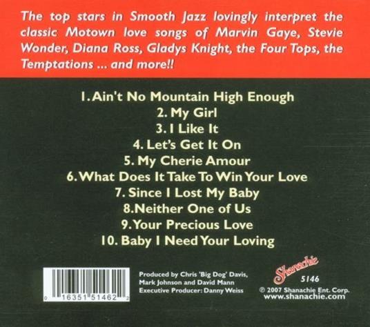 Motown's Greatest Love Songs - CD Audio - 2