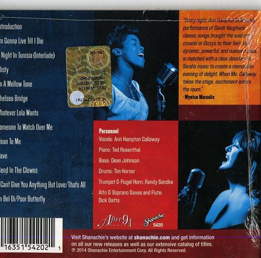 From Sassy to Divine - CD Audio di Ann Hampton Callaway - 2