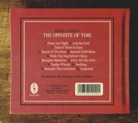 Opposite of Time - CD Audio di Brian Cullman - 2