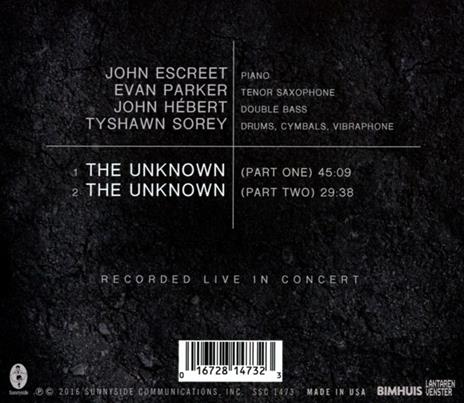 Unknown - CD Audio di John Escreet - 2