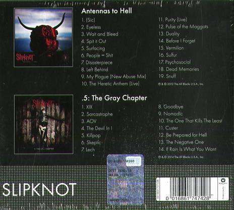 Antennas to Hell - 5: The Gray Chapter - CD Audio di Slipknot - 2