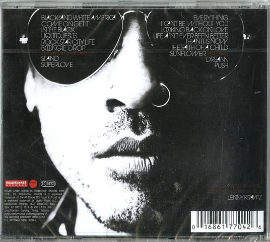 Black and White America - CD Audio di Lenny Kravitz - 2