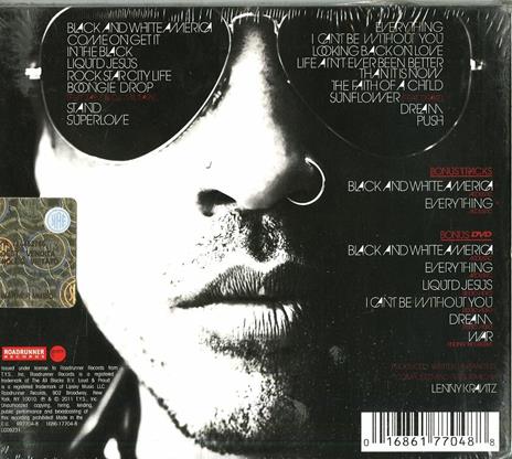 Black and White America (Special Edition) - CD Audio + DVD di Lenny Kravitz - 2