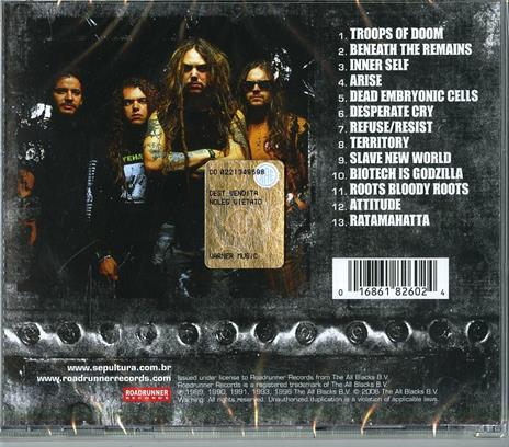 The Best of Sepultura - CD Audio di Sepultura - 2