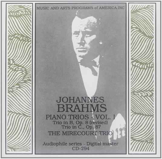 Trios for Piano, Violin - CD Audio di Johannes Brahms