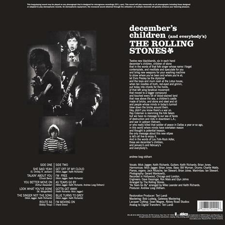 December's Children - Vinile LP di Rolling Stones - 3