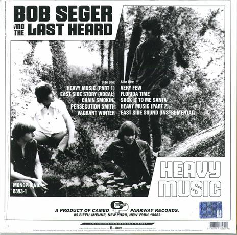 Heavy Music. The Complete Cameo Recordings 1966-1967 - Vinile LP di Bob Seger - 2