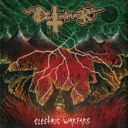 Electric Warfare (Green-Black Splatter Vinyl) - Vinile LP di Deathhammer