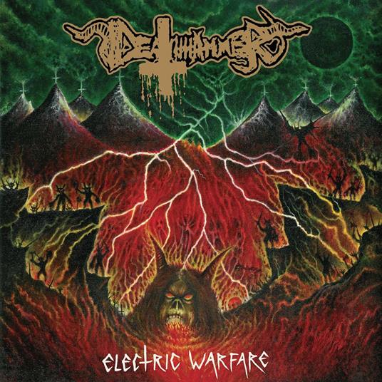 Electric Warfare (Green-Black Splatter Vinyl) - Vinile LP di Deathhammer