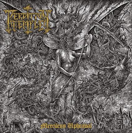 Perdition Temple - Merciless Upheaval (Milky Clear Vinyl W/ Black Splatter) - Vinile LP