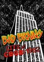 Bad Brains. Live at CBGB 1982 (DVD)