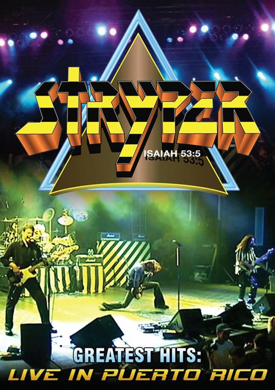 Stryper. Greatest Hits. Live In Puerto Rico (DVD) - DVD di Stryper