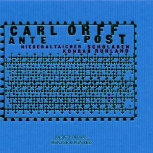 Ante Post - CD Audio di Carl Orff