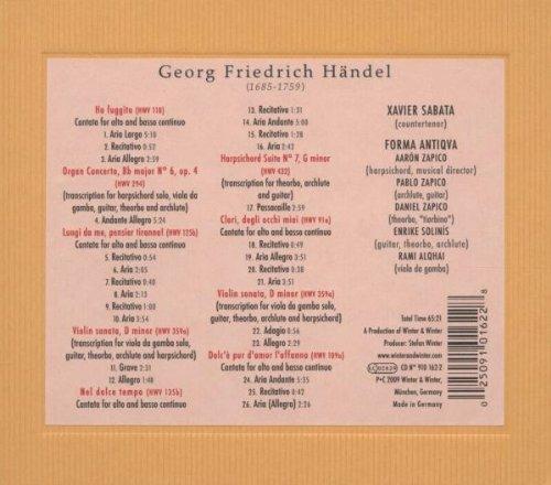 Amore per amore - CD Audio di Georg Friedrich Händel,Xavier Sabata,Forma Antiqva - 2