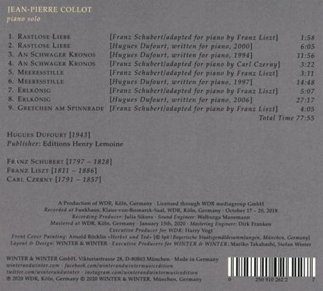 Spectral Visions of Goethe - CD Audio di Jean-Pierre Collot - 2