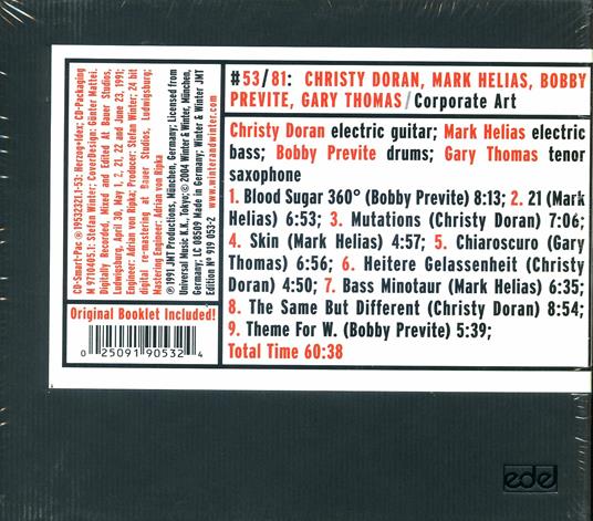 Corporate Art - CD Audio di Corporate Art - 2