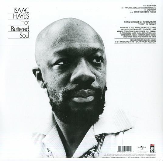 Hot Buttered Soul - Vinile LP di Isaac Hayes - 2