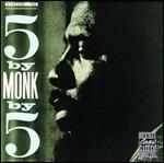 5 By Monk By 5 - CD Audio di Thelonious Monk