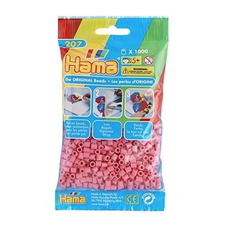 Hama Beads 207-06 profilo Tube bead Rosa 1000 pezzo(i)
