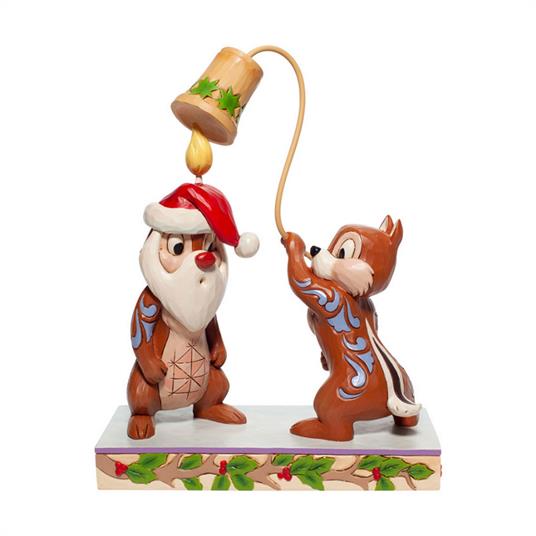 Disney Chip Y Chop Natale Figura Da Collezione