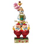 Disney Alice Nel Paese Delle Meraviglie Impilati Figura Da Collezione