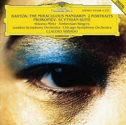 Il mandarino miracoloso - 2 Ritratti / Scythian Suite - CD Audio di Sergei Prokofiev,Bela Bartok,Claudio Abbado,Chicago Symphony Orchestra,London Symphony Orchestra,Shlomo Mintz