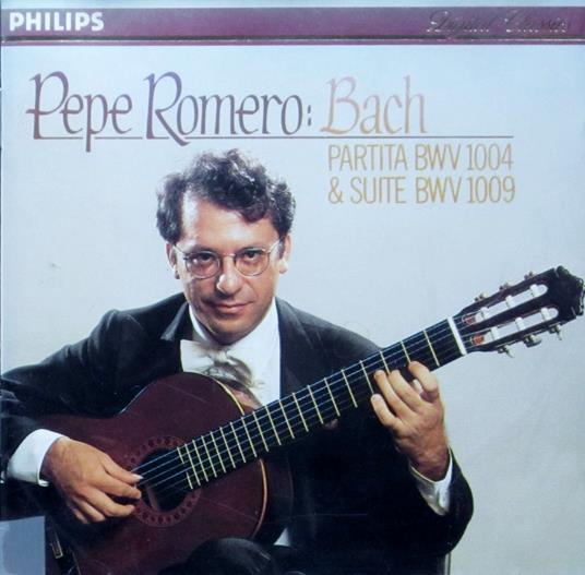 Partita BWV1004 - Suite BWV1009 - CD Audio di Pepe Romero