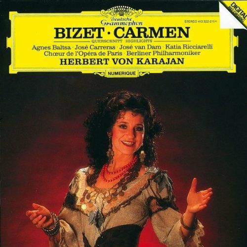 Carmen (Selezione) - CD Audio di Georges Bizet,Herbert Von Karajan,José Carreras,Agnes Baltsa,Katia Ricciarelli,Berliner Philharmoniker