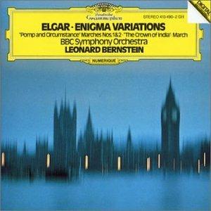 Variazioni Enigma - Pomp and Circumstance - Crown of India op.66 - CD Audio di Leonard Bernstein,Edward Elgar,BBC Symphony Orchestra