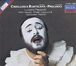 Cavalleria rusticana / Pagliacci - CD Audio di Pietro Mascagni,Ruggero Leoncavallo,Luciano Pavarotti,Piero Cappuccilli,Julia Varady,National Philharmonic Orchestra,Gianandrea Gavazzeni