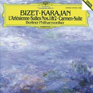 CD Suites da Arlésienne e Carmen Georges Bizet Herbert Von Karajan Berliner Philharmoniker