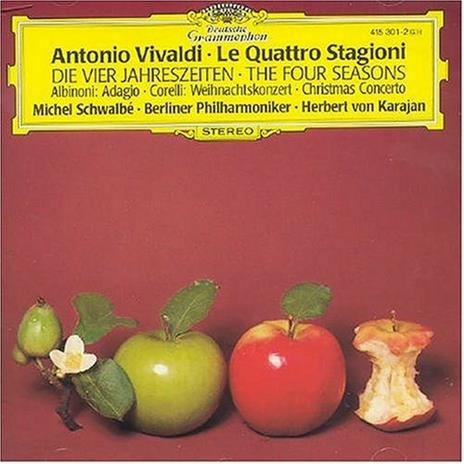 Le quattro stagioni - CD Audio di Antonio Vivaldi,Herbert Von Karajan,Berliner Philharmoniker,Michel Schwalbé