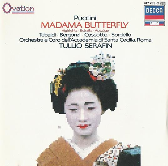 Madama Butterfly (Selezione) - CD Audio di Giacomo Puccini