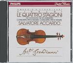 Le quattro stagioni - Concerti per 3 e 4 violini - CD Audio di Antonio Vivaldi,Salvatore Accardo,Solisti di Napoli