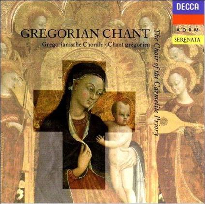 Gregorian Chant: Choir Carmelite Prior 1961 - CD Audio