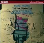 Sonate per violino - CD Audio di César Franck,Gabriel Fauré,Arthur Grumiaux