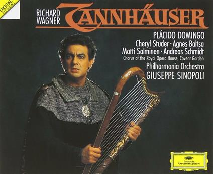 Tannhäuser - CD Audio di Placido Domingo,Agnes Baltsa,Cheryl Studer,Richard Wagner,Giuseppe Sinopoli,Philharmonia Orchestra