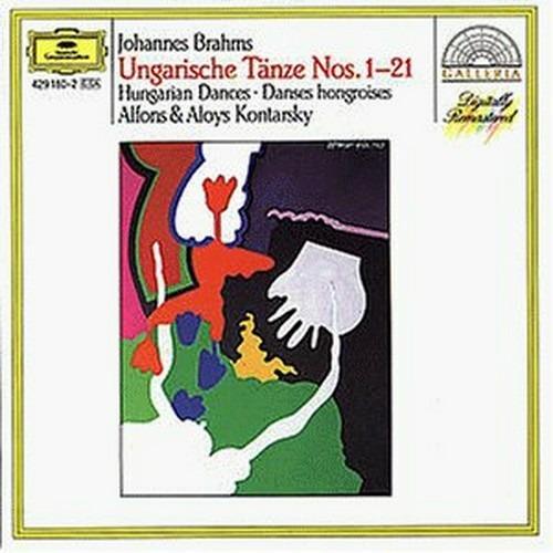 Danze ungheresi per pianoforte a 4 mani - CD Audio di Johannes Brahms