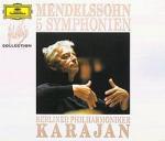 Sinfonie complete - CD Audio di Herbert Von Karajan,Felix Mendelssohn-Bartholdy,Berliner Philharmoniker